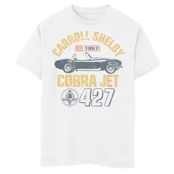 Футболка Shelby Cobra 427 Carroll Shelby для мальчиков 8–20 лет с рисунком Licensed Character