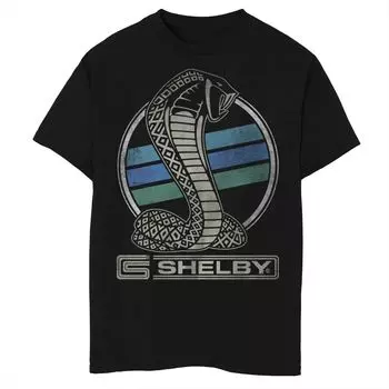 Футболка Shelby Cobra Sphere в синих оттенках с логотипом для мальчиков 8–20 лет Licensed Character