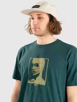 Футболка «Схемы» Globe, зеленый