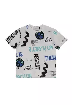 Футболка Shoe, разноцветный