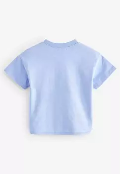 Футболка SHORT SLEEVE APPLIQU, REGULAR FIT Next, синий