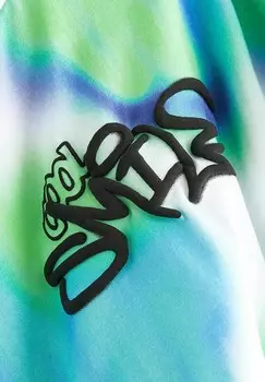 Футболка SHORT SLEEVE GRAFFIC, REGULAR FIT Next, синий