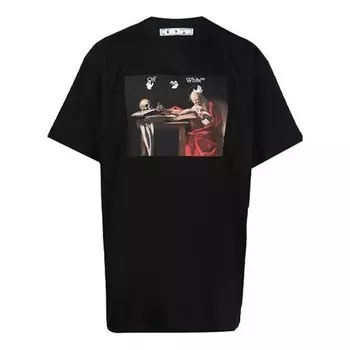 Футболка short sleeve mens arrows sketch logo Off-White, черный