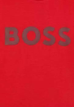 Футболка SHORT SLEEVES BOSS Kidswear, красный
