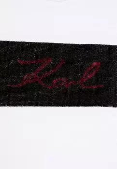Футболка SHORT SLEEVES TEE Karl Lagerfeld, белый