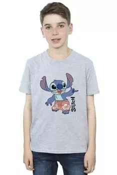 Футболка-шорты-бермуды Lilo & Stitch Disney, серый
