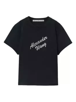 Футболка Shrunken Alexander Wang, черный