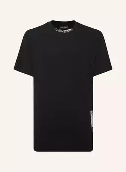 Футболка штрих-код PLEIN SPORT, черный