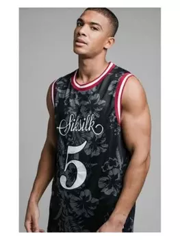 Футболка SikSilk, черный