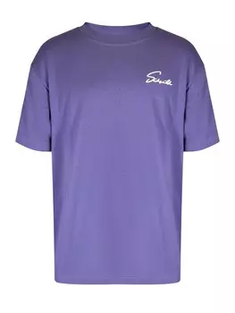 Футболка SikSilk Script, фиолетовый