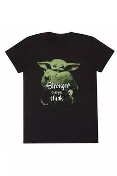 Футболка «Сильнее, чем вы думаете» Star Wars, черный