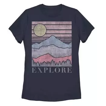 Футболка силуэта для юниоров Explore Outdoor