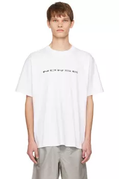 Футболка Simon Norse Projects, белый