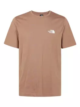 Футболка Simple Dome The North Face, коричневый