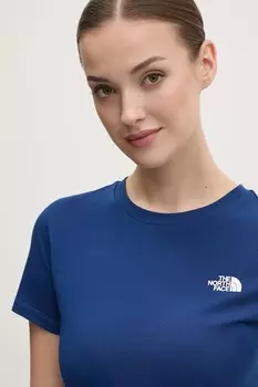 Футболка Simple Dome The North Face, темно-синий