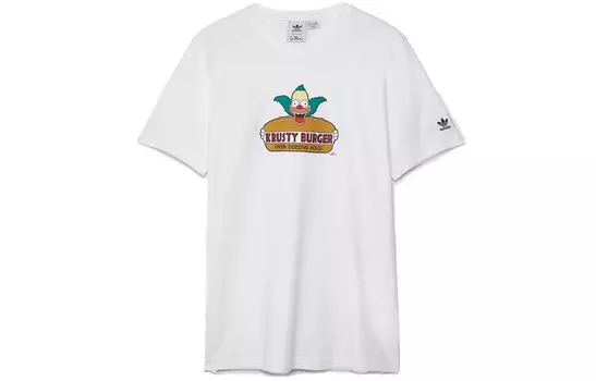 Футболка Симпсоны мужская белая Adidas Originals, белый