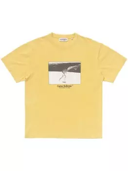 Футболка Since Almost 10 Years CARNE BOLLENTE, желтый