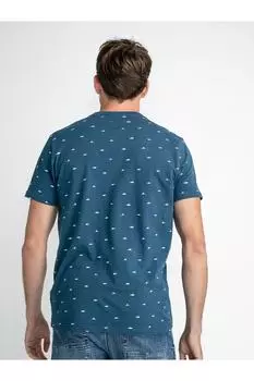 Футболка – синяя – стандартного кроя Petrol Industries, синий