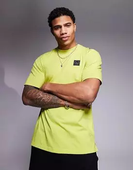 Футболка сирена лаймового цвета Marshall Artist