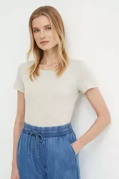 Футболка Sisley, бежевый