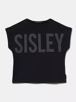 Футболка Sisley, черный