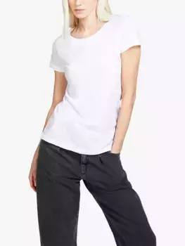 Футболка SISLEY Crew Neck Short Sleeve Slub, белый