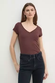 Футболка Sisley, коричневый