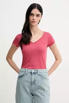 Футболка Sisley, розовый