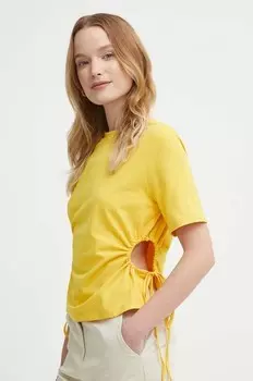 Футболка Sisley, желтый