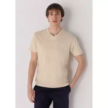 Футболка Six Valves 134321-55032-1042, бежевый