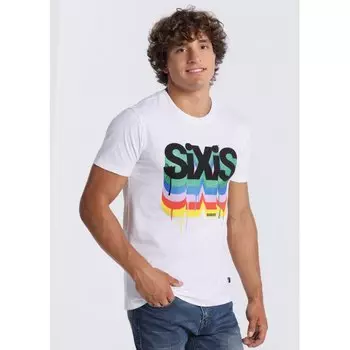 Футболка Six Valves 134348-55051-1165, белый
