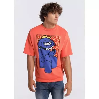 Футболка Six Valves 134425-56030-1168, оранжевый