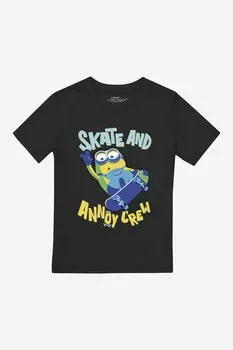 Футболка Skate Crew Minions, черный