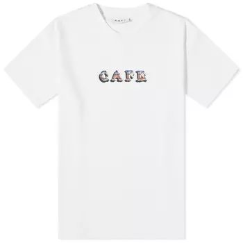 Футболка Skateboard Cafe Mr Finbar, белый