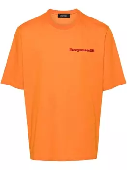 Футболка Skater Fit Dsquared2, оранжевый
