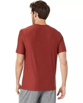 Футболка SKECHERS Godri All Day Tee, цвет Burgundy/Orange