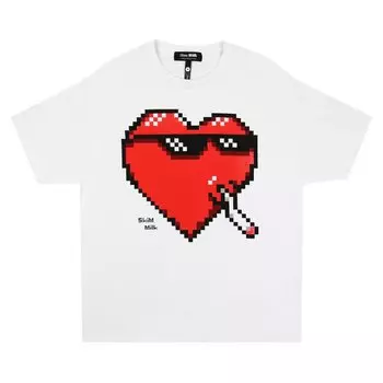 Футболка Skim Milk Dank Love T-Shirt 'White', белый
