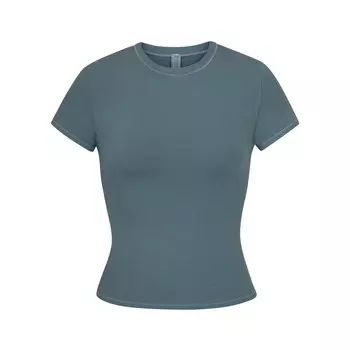 Футболка SKIMS Cotton Jersey, цвет Kyanite