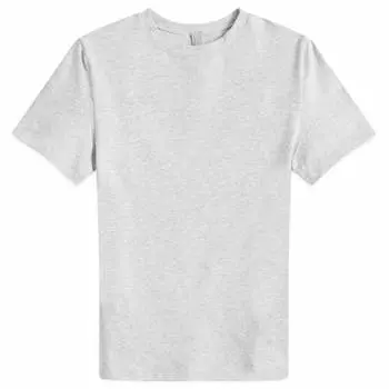 Футболка Skims Cotton Jersey T-Shirt, цвет Light Heather Grey