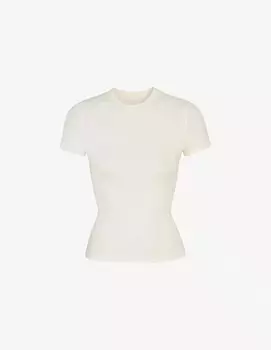 Футболка SKIMS, цвет Bone