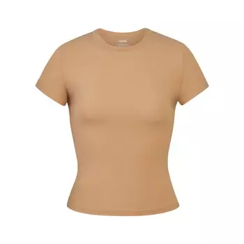 Футболка SKIMS, цвет ochre