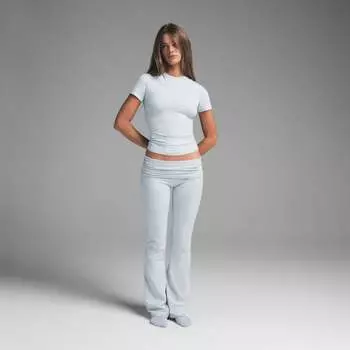 Футболка SKIMS, цвет zen blue