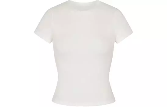 Футболка SKIMS женская, мраморного/мраморного цвета, MARBLE/Marble Color