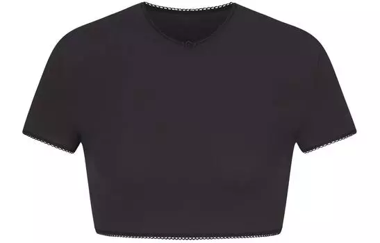 Футболка SKIMS женская ONYX/Onyx, ONYX/Onyx