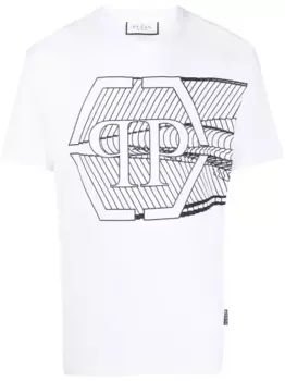 Футболка Skull&Bones Philipp Plein, белый
