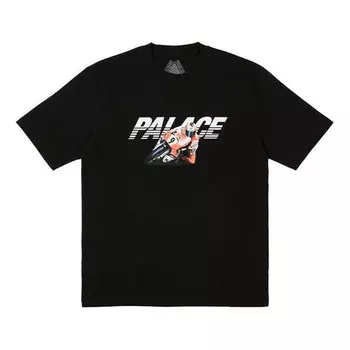 Футболка skurrt t-shirt 'black' Palace, черный