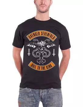 Футболка «Славься королю» Avenged Sevenfold, черный