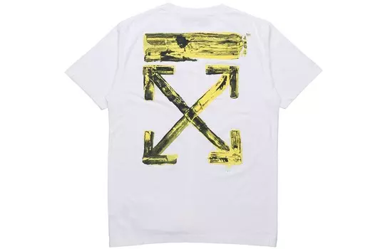 Футболка Slim Fit Acrylic Arrows S/S Off-White