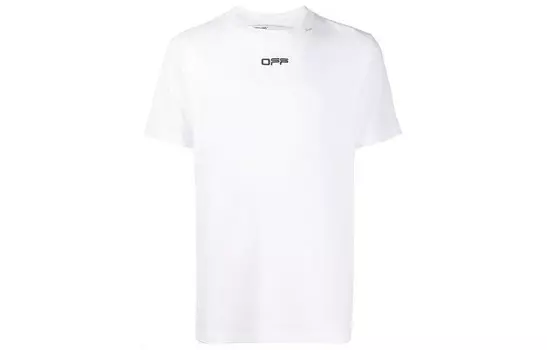 Футболка Slim Fit Caravaggio Square Off-White, белый
