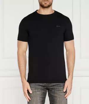 Футболка Slim Fit Gant, черный